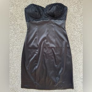 Forever21 Little Black BodyCon Strapless Dress Size Medium